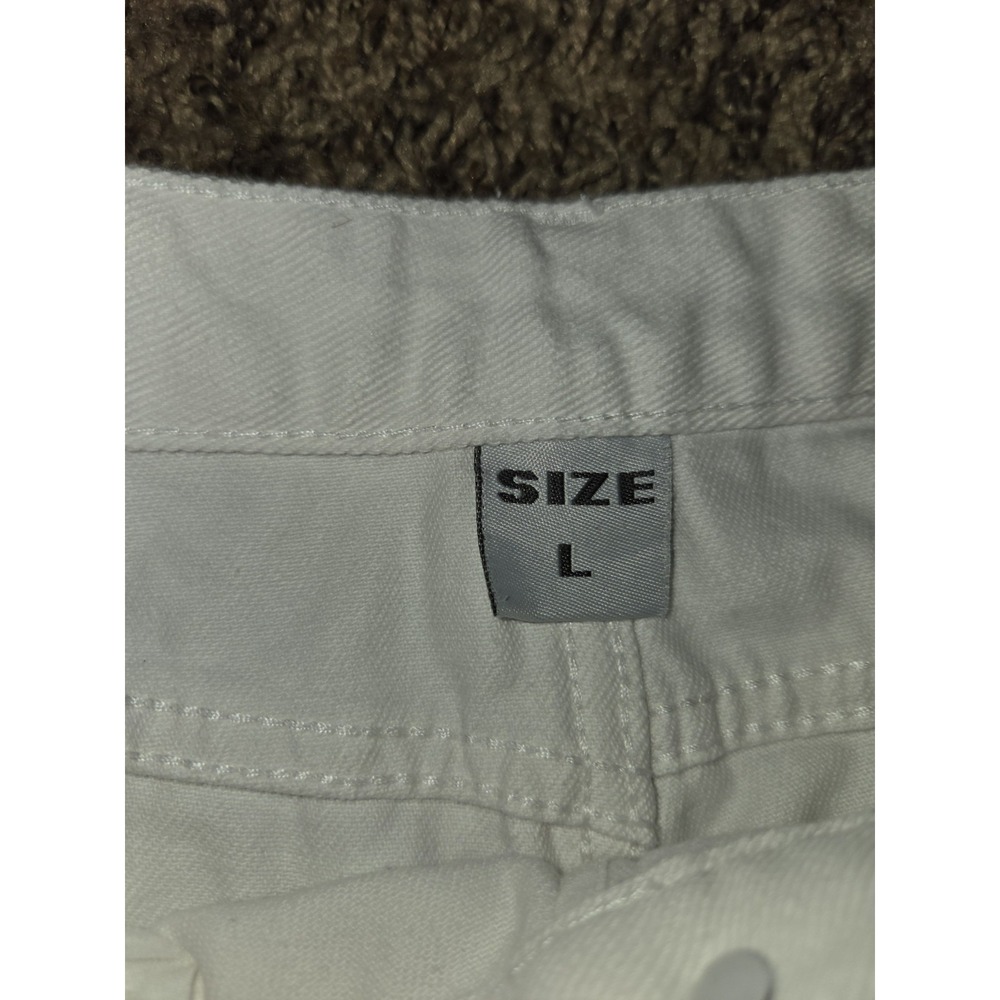 NWT Women's White Wide-Leg Jeans Size 30x33.5 Summer Preppy - Picture 13 of 15